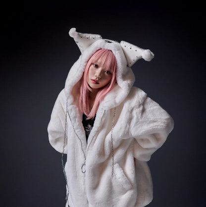 Victorious Celestial Fox Fluff Jacket