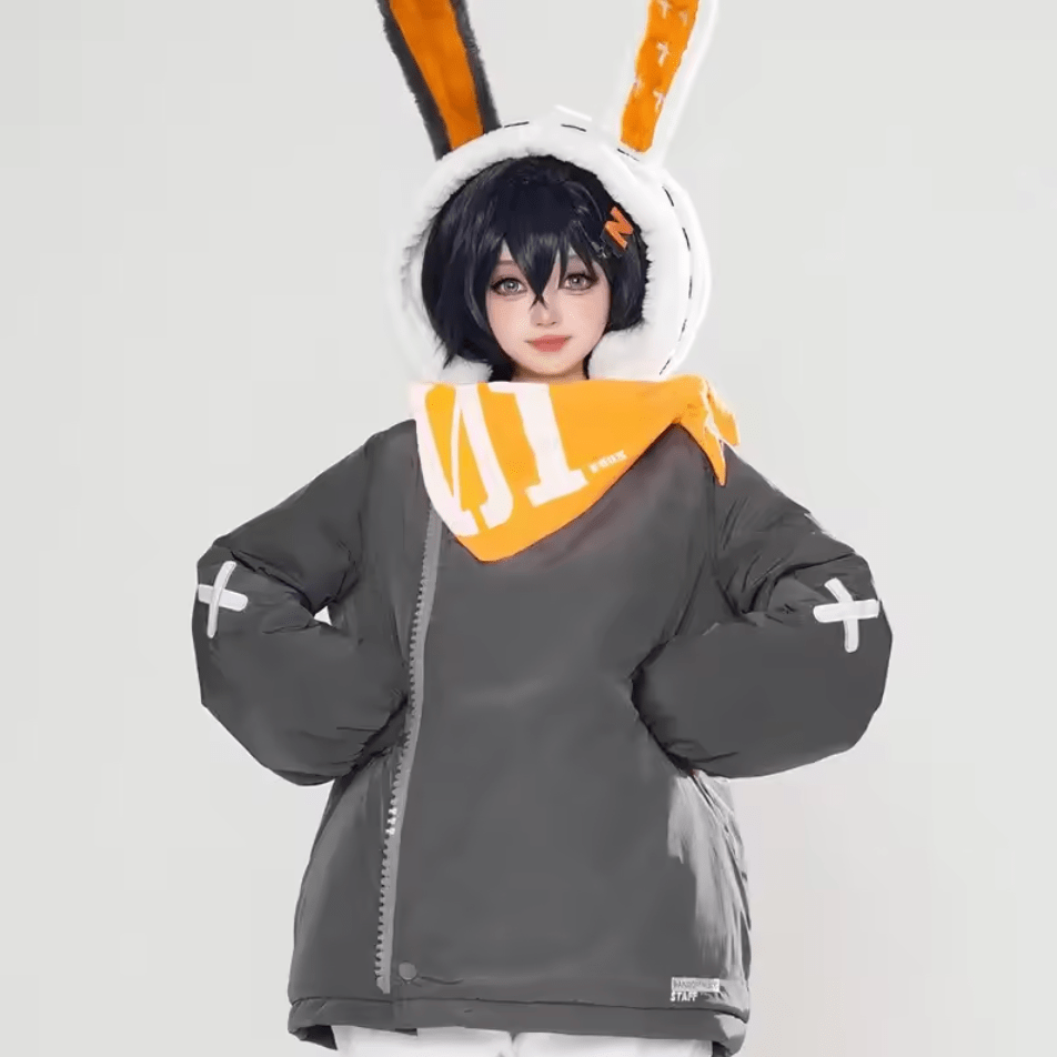 Victorious Eous Cosplay: Ellen Joe Shark & Bunny Hoodie