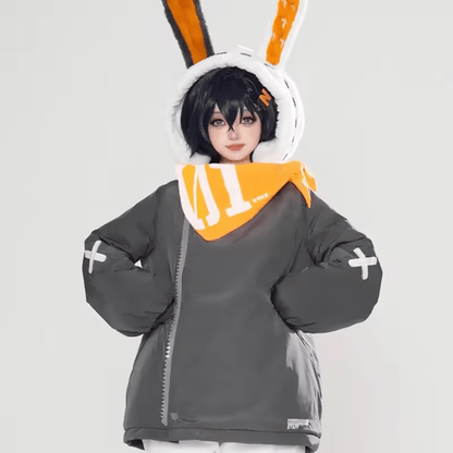 Victorious Eous Cosplay: Ellen Joe Shark & Bunny Hoodie