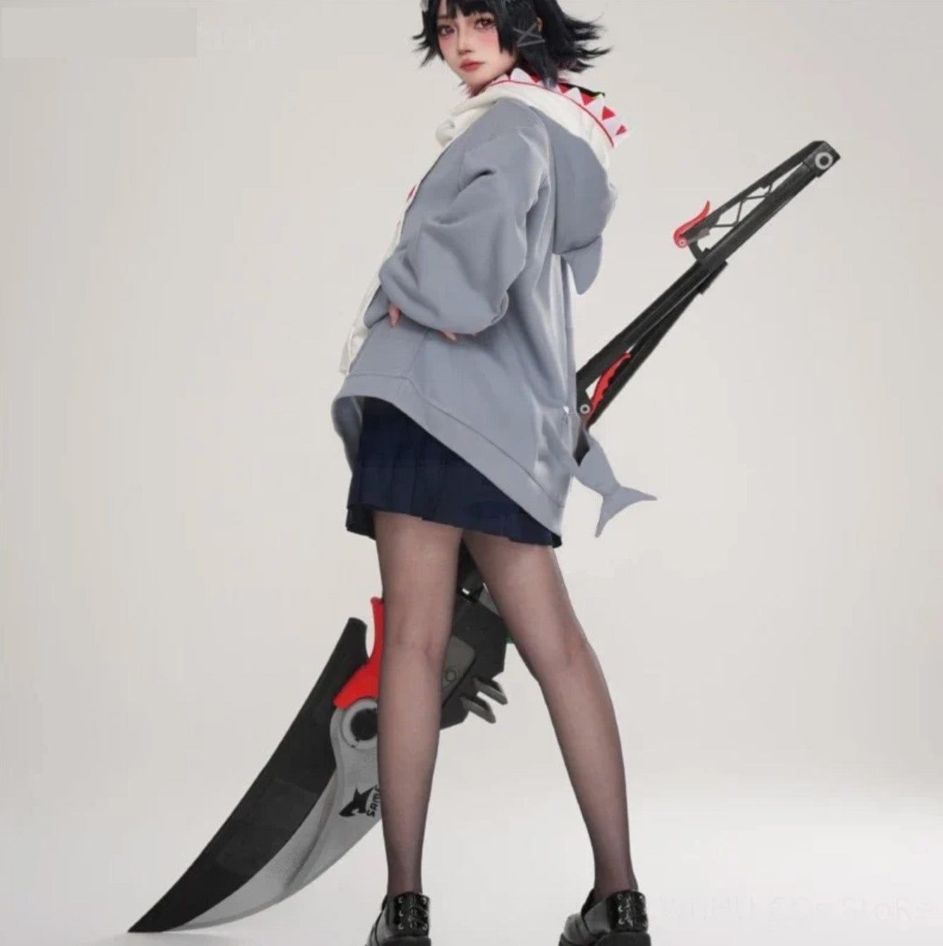 Victorious Eous Cosplay: Ellen Joe Shark & Bunny Hoodie