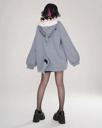 Victorious Eous Cosplay: Ellen Joe Shark & Bunny Hoodie