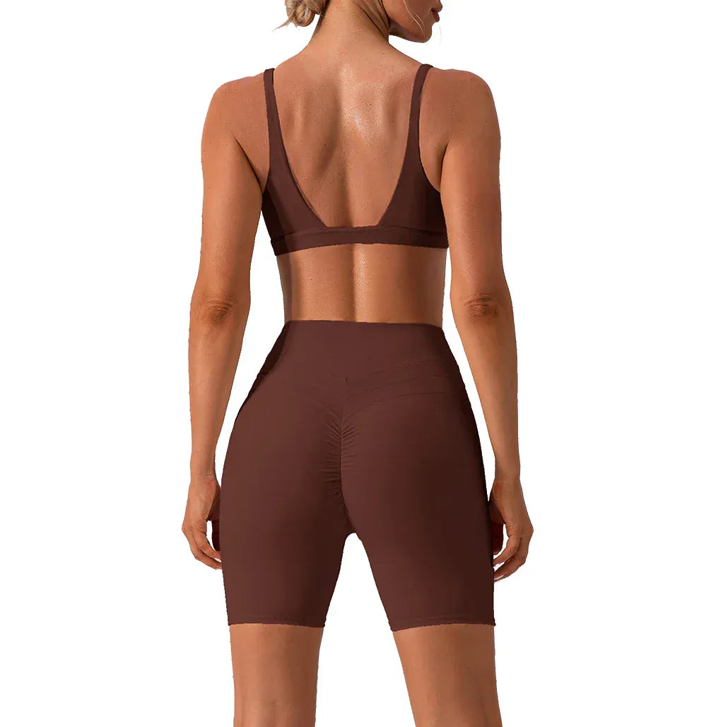 Victorious Escape Women's Bra and Scrunch Shorts XXIIV