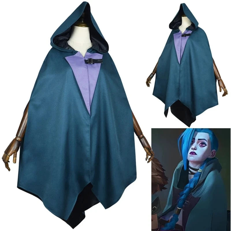 Victorious Jinx Hooded Cape Cosplay