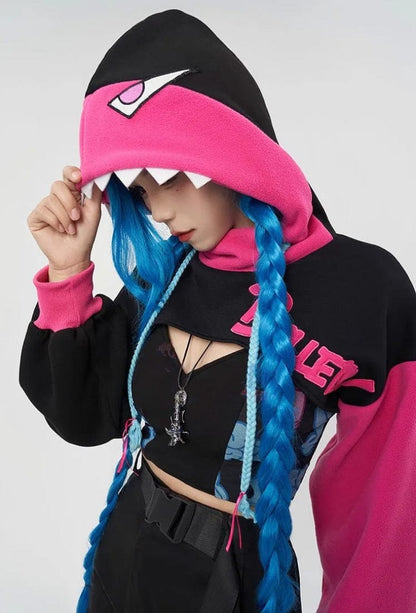 Victorious Jinx Shark Hoodie Arcane