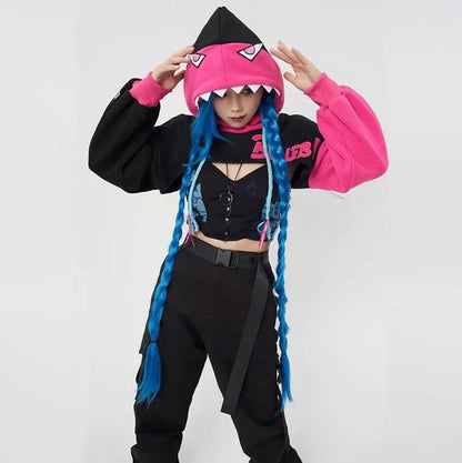 Victorious Jinx Shark Hoodie Arcane