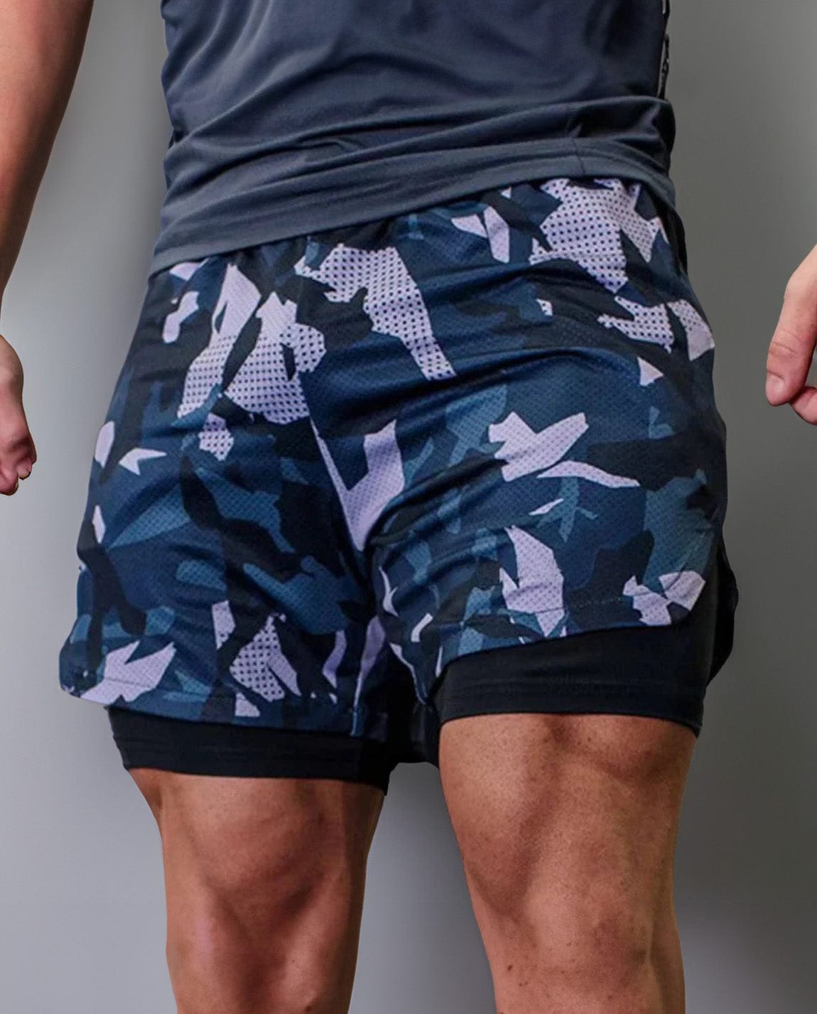 Victorious Men’s Shorts – Dual-Layer Design for Performance Training