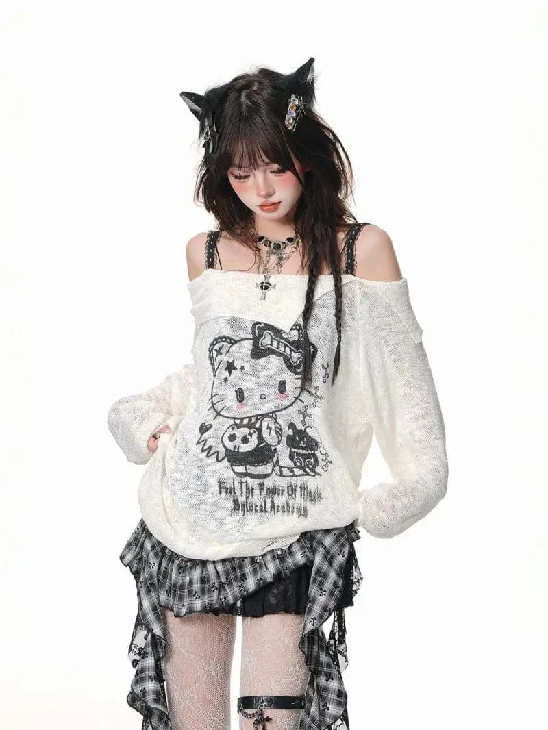 Victorious Retro Harajuku Gothic Leather Skirt