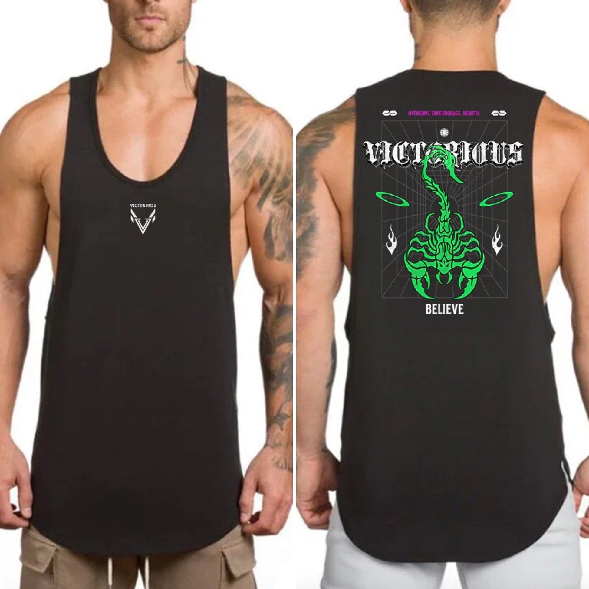 Victorious Sting Power (Low Neck) Tank Top