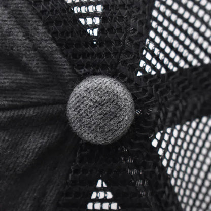 Washed Cotton Mesh Breathable Baseball Cap / Old Ripped Caps Men and Women