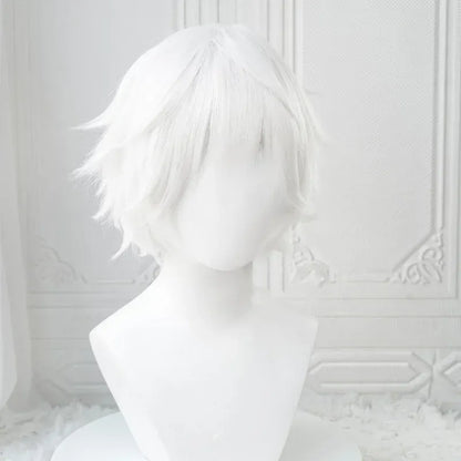 White Kaneki Ken Cosplay Wigs
