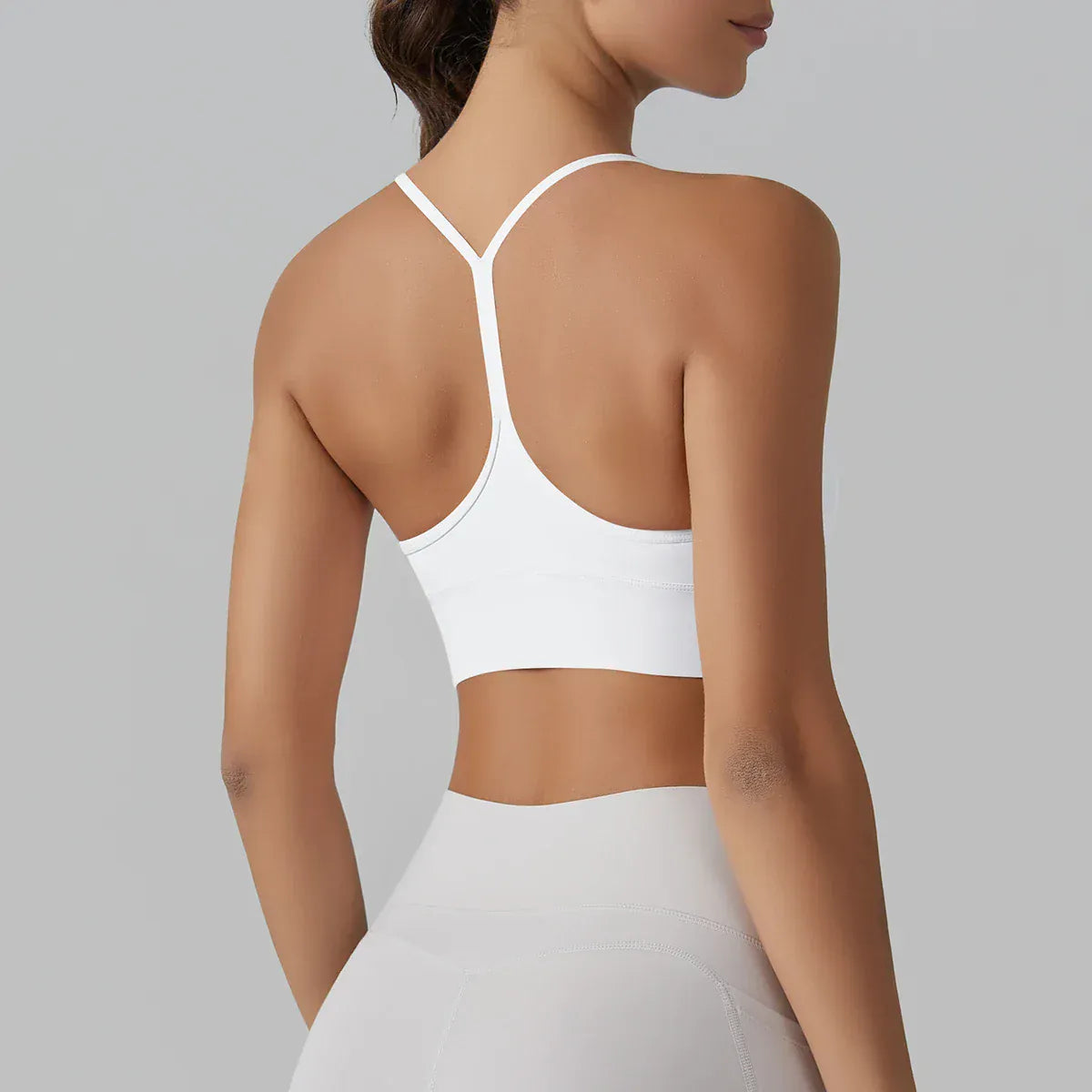 White / S Victorious EnergiFit Sports Bra