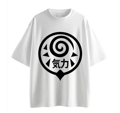 White / XS kanji Anime (Naruto)Oversize T-Shirt