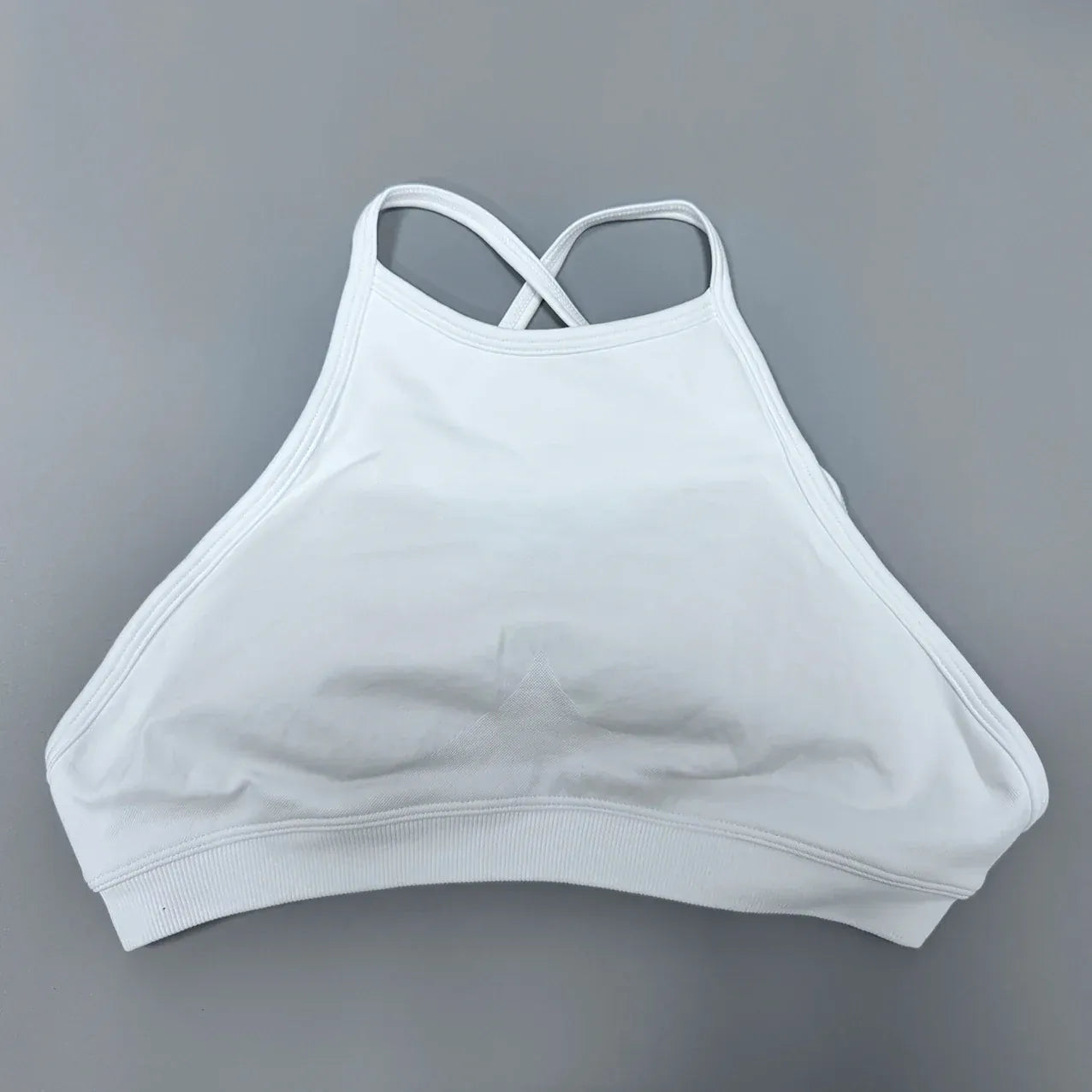 White / XS Seamless Dynamic Backless Women Yoga Bras / Padded Gym Bra