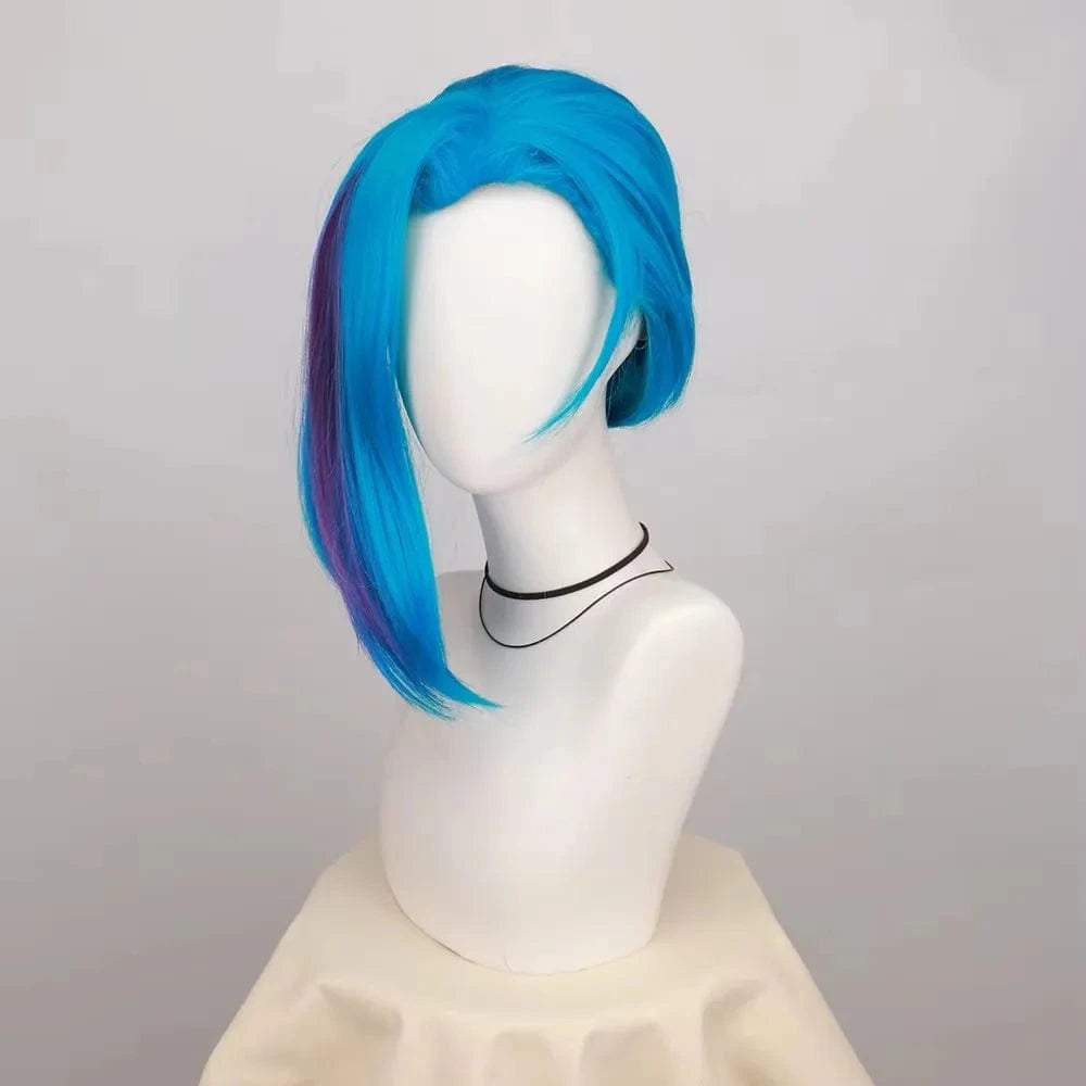 Wig / 6inches Victorious Jinx Cosplay Wig Arcane Season 2 Multicolor