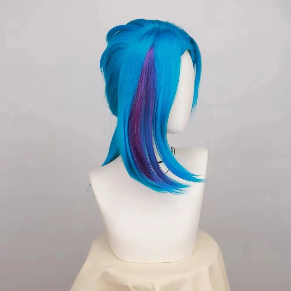 Wig / 6inches Victorious Jinx Cosplay Wig Arcane Season 2 Multicolor