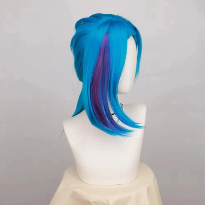 Wig / 6inches Victorious Jinx Cosplay Wig Arcane Season 2 Multicolor
