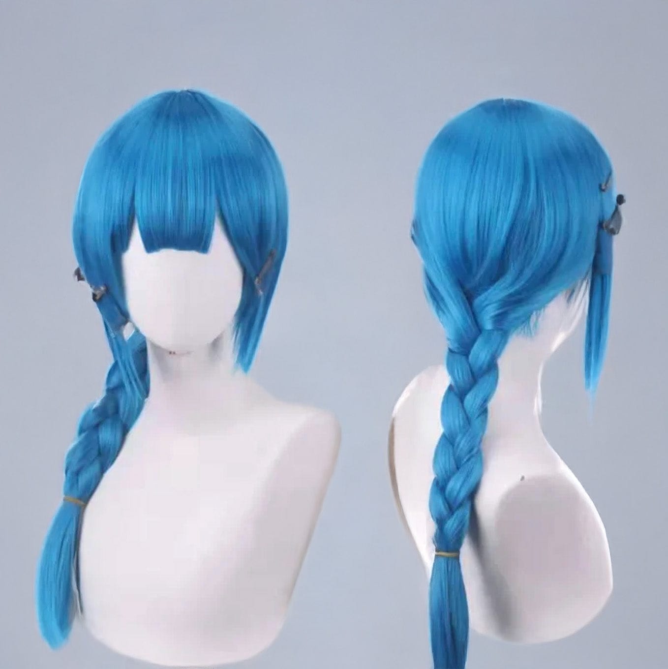 Wig / 6inches Victorious Jinx/powder Cosplay Wig Arcane Season 1 / Young Jinx