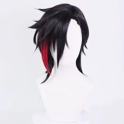 wig / One Size Victorious Vi  Arcane Black and Red Wig Season 2