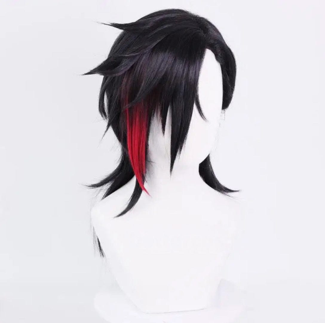 wig / One Size Victorious Vi  Arcane Black and Red Wig Season 2