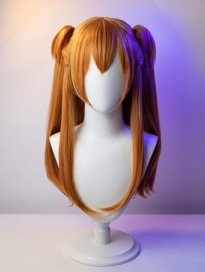 wig only / XS Cyber-Punk Asuka Langley Cosplay Set