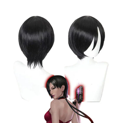 Wig / XS Resident Evil 4 Ada Wong Cosplay