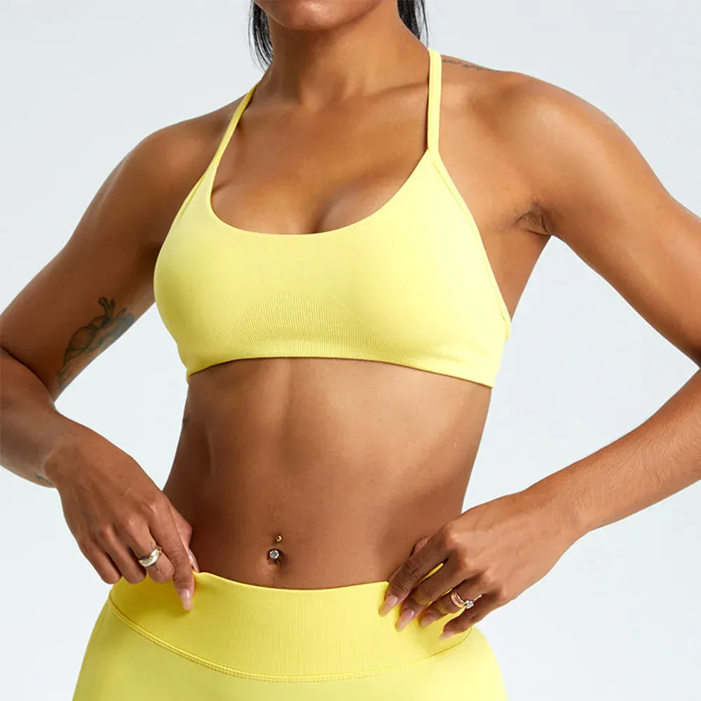 Women's High Support Sports bra/ Yoga Bra (Victorious Titan Flex)