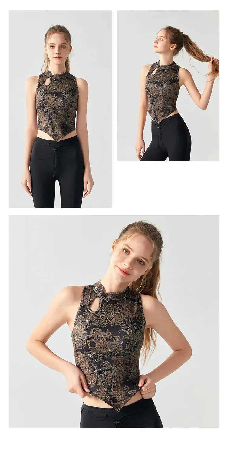 Women Yoga Top ( Victorious Quantum Core)
