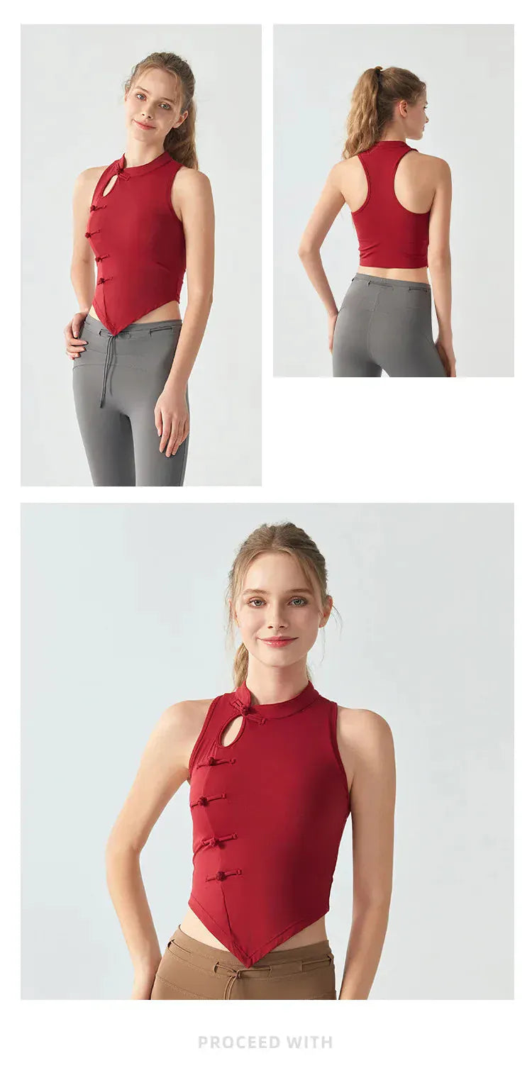 Women Yoga Top ( Victorious Quantum Core)