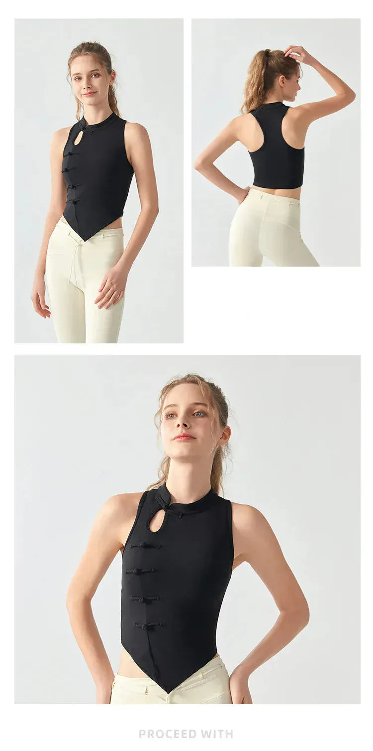 Women Yoga Top ( Victorious Quantum Core)