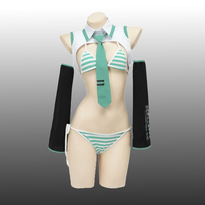 Miku Formal Bikini Cosplay Suit