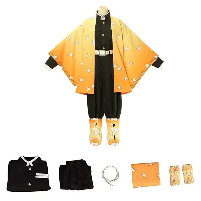 Zenitsu / 110 Demon Slayer Cosplay Tanjiro, Nezuko, Shinobu, Zenitsu
