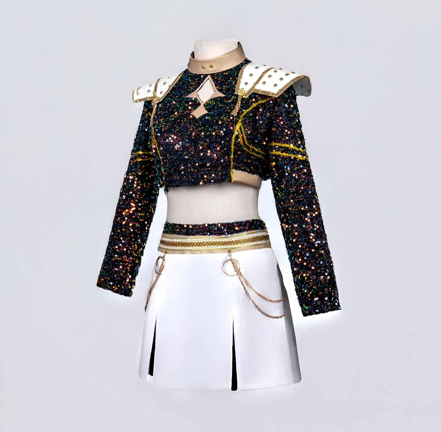 Zoey Costume / 110 KPop Demon Hunters Golden Outfits/ Mira, Rumi, Zoey Cosplay