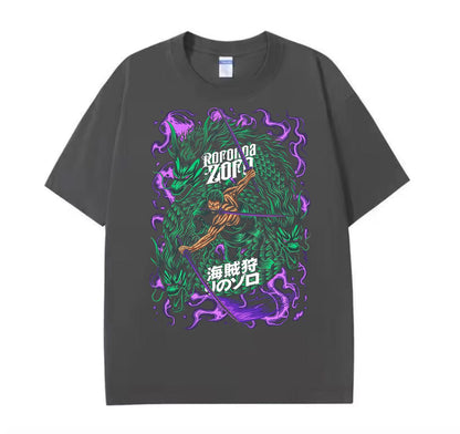 Zoro (One piece) Anime Oversize T-Shirt